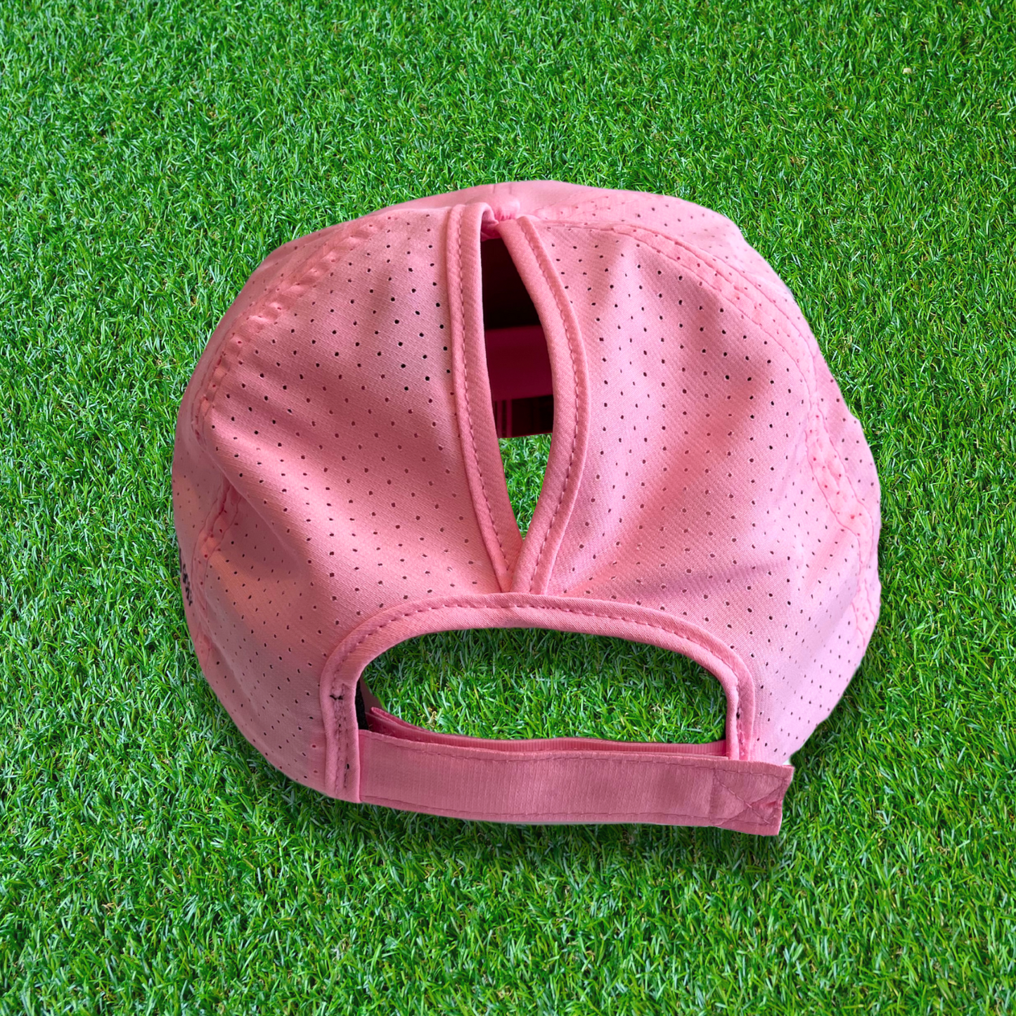 High Ponytail Hat | Pink