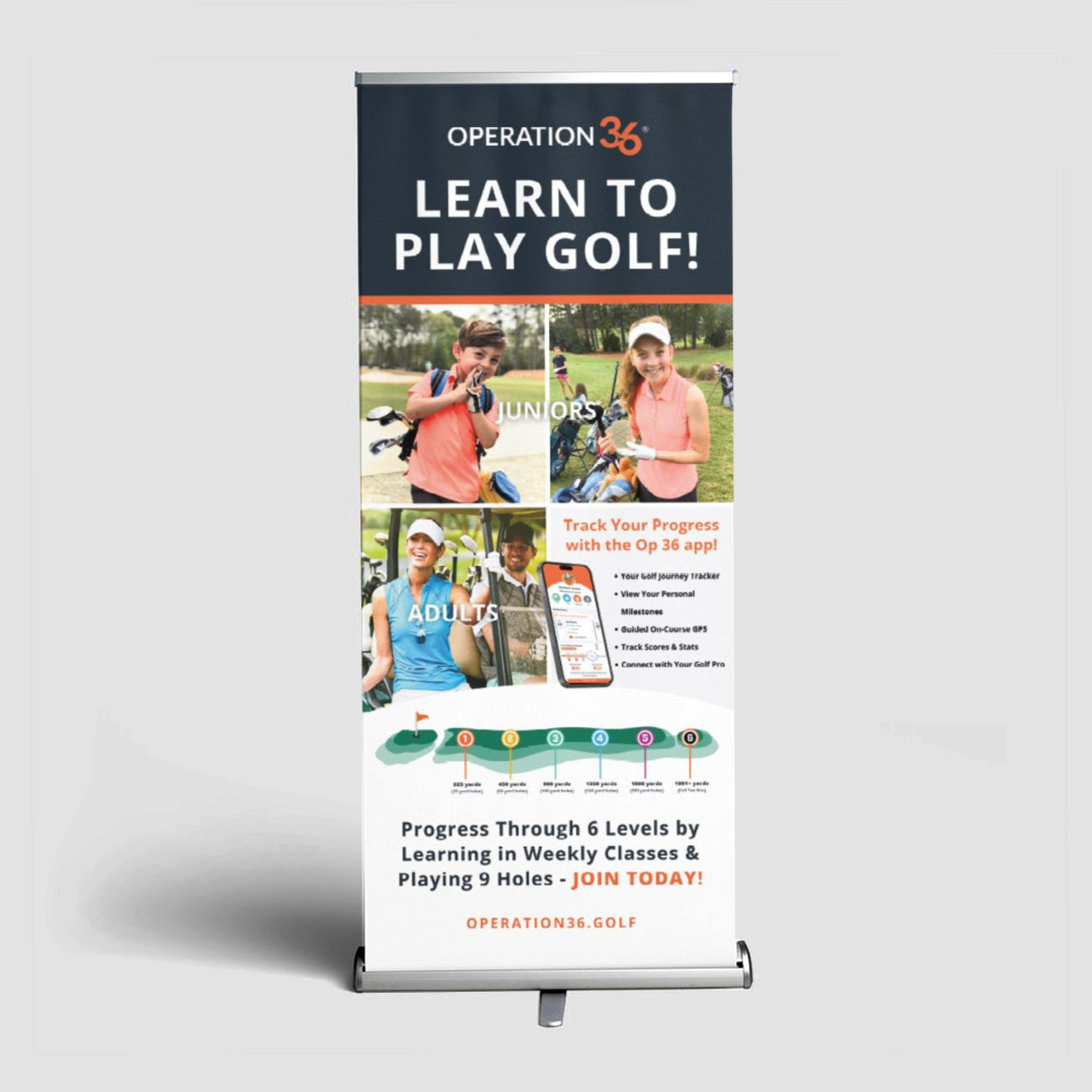 Op 36 Academy Vertical Banner
