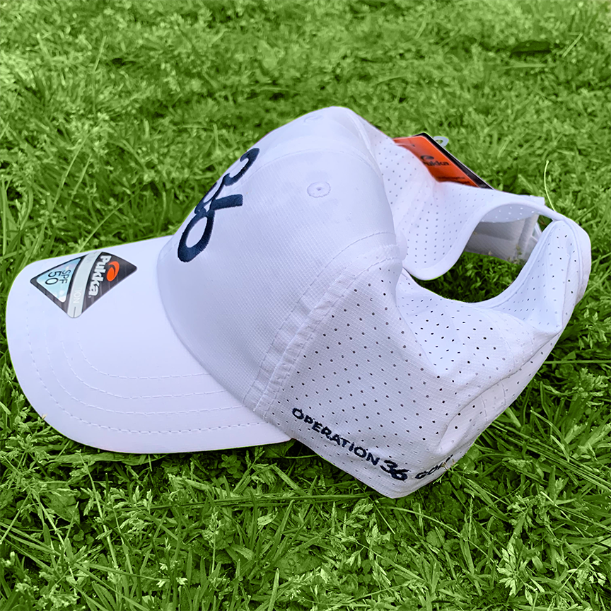 High Ponytail Hat | White