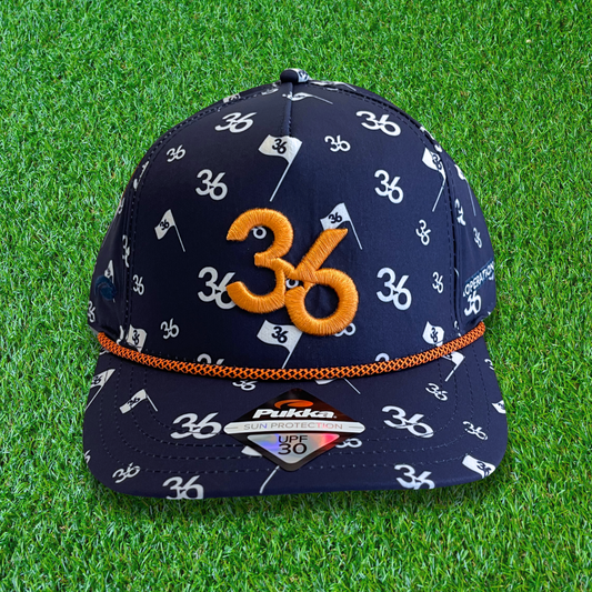 Navy | Orange Logo