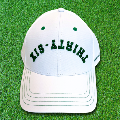 Upside Down Hat | Green Stitching