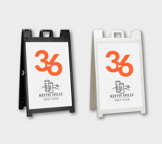 A Frame Inserrt A-Frame Signs – Operation 36 Store