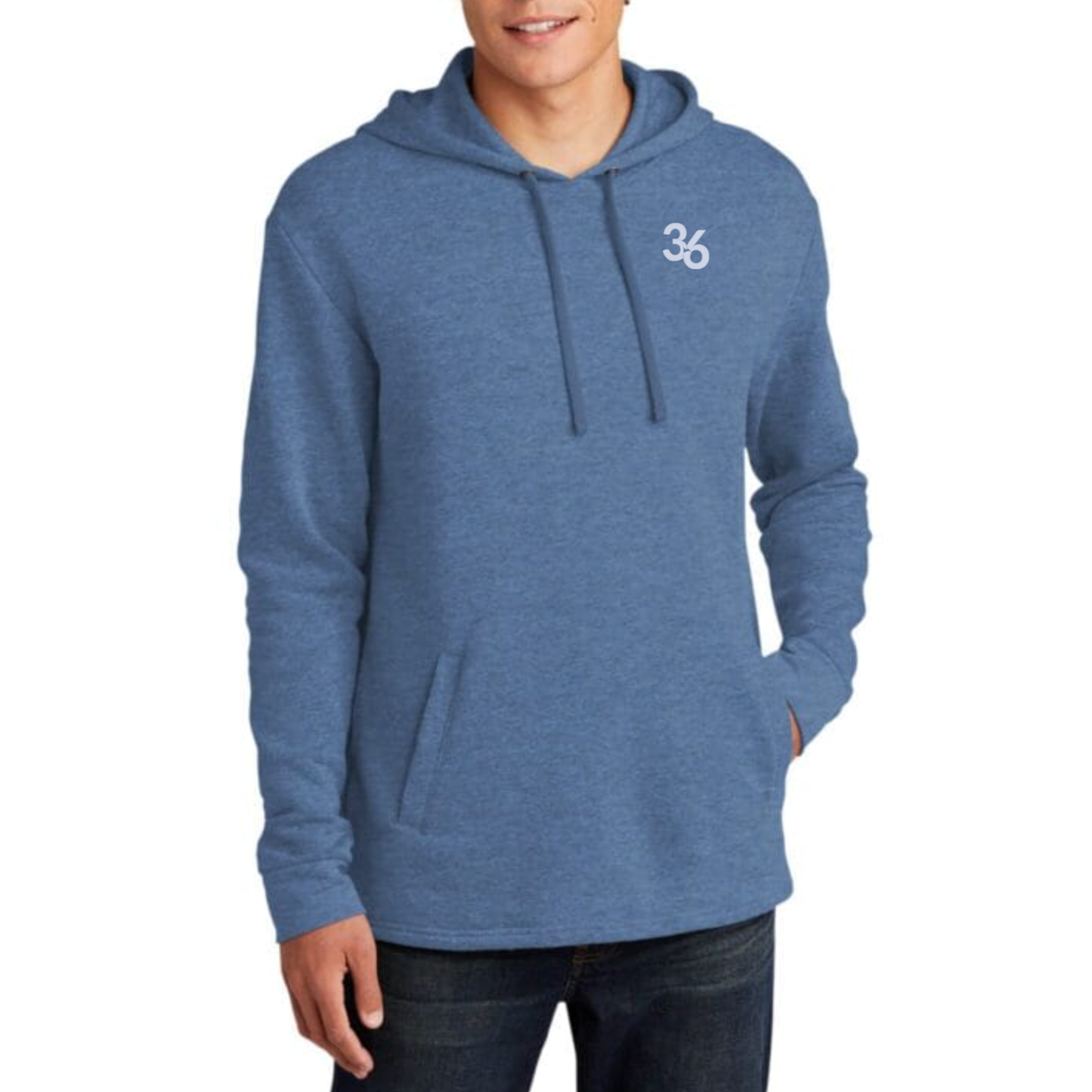 Hoodie | Heather Blue