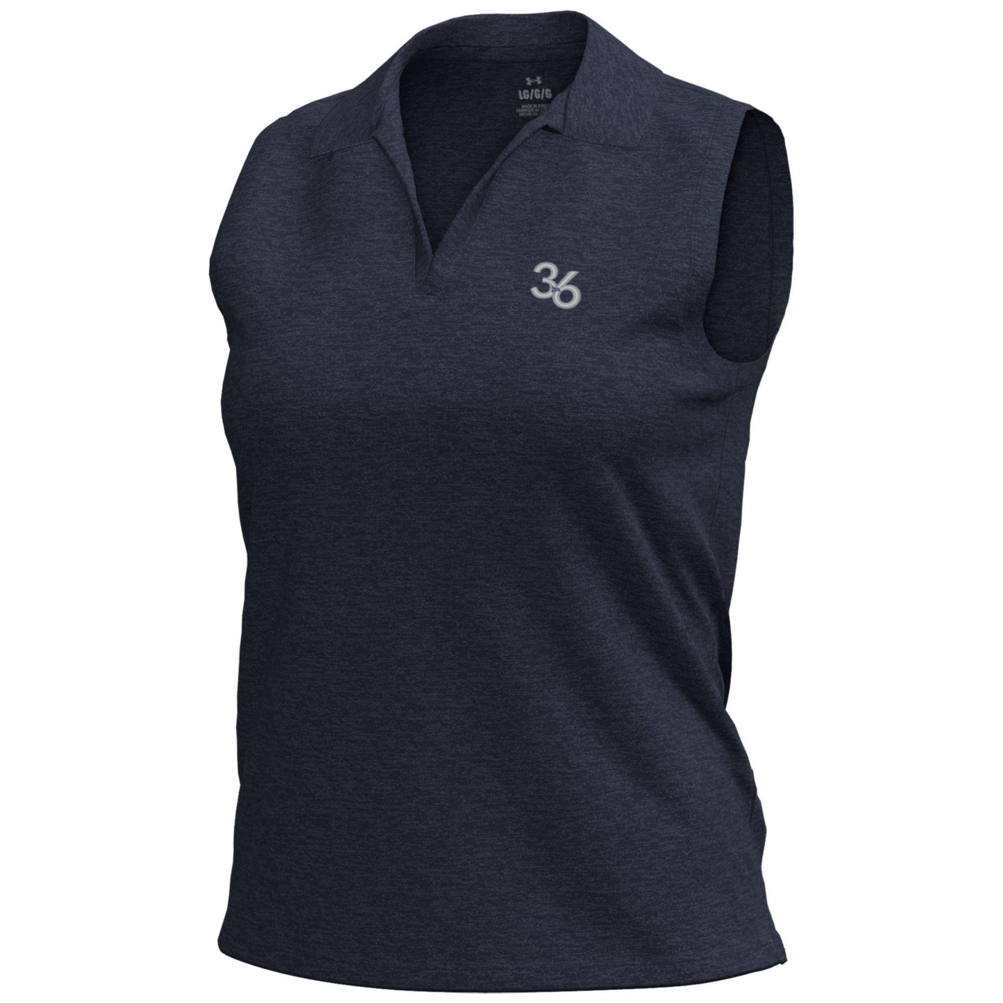 Ladies Polo | V-Neck Navy