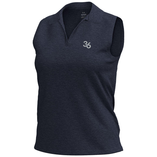 Ladies Polo | V-Neck Navy