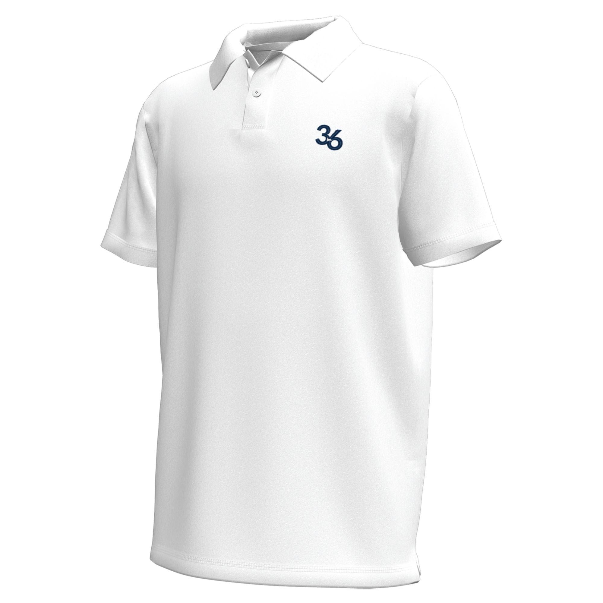 Junior Unisex Polo | White – Operation 36 Store