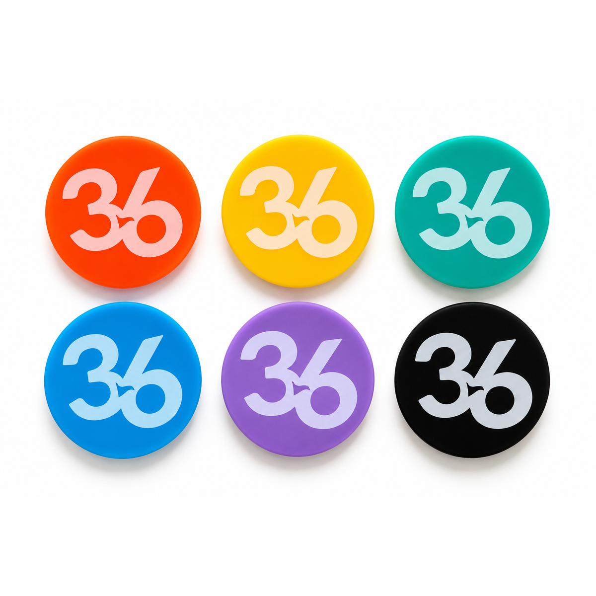 Op 36 Levels | Plastic Ball Marker Set