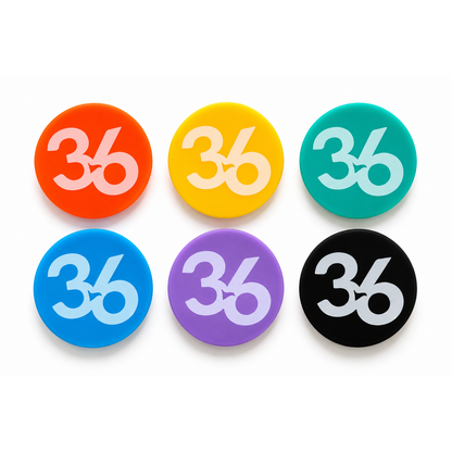 Op 36 Levels | Plastic Ball Marker Set