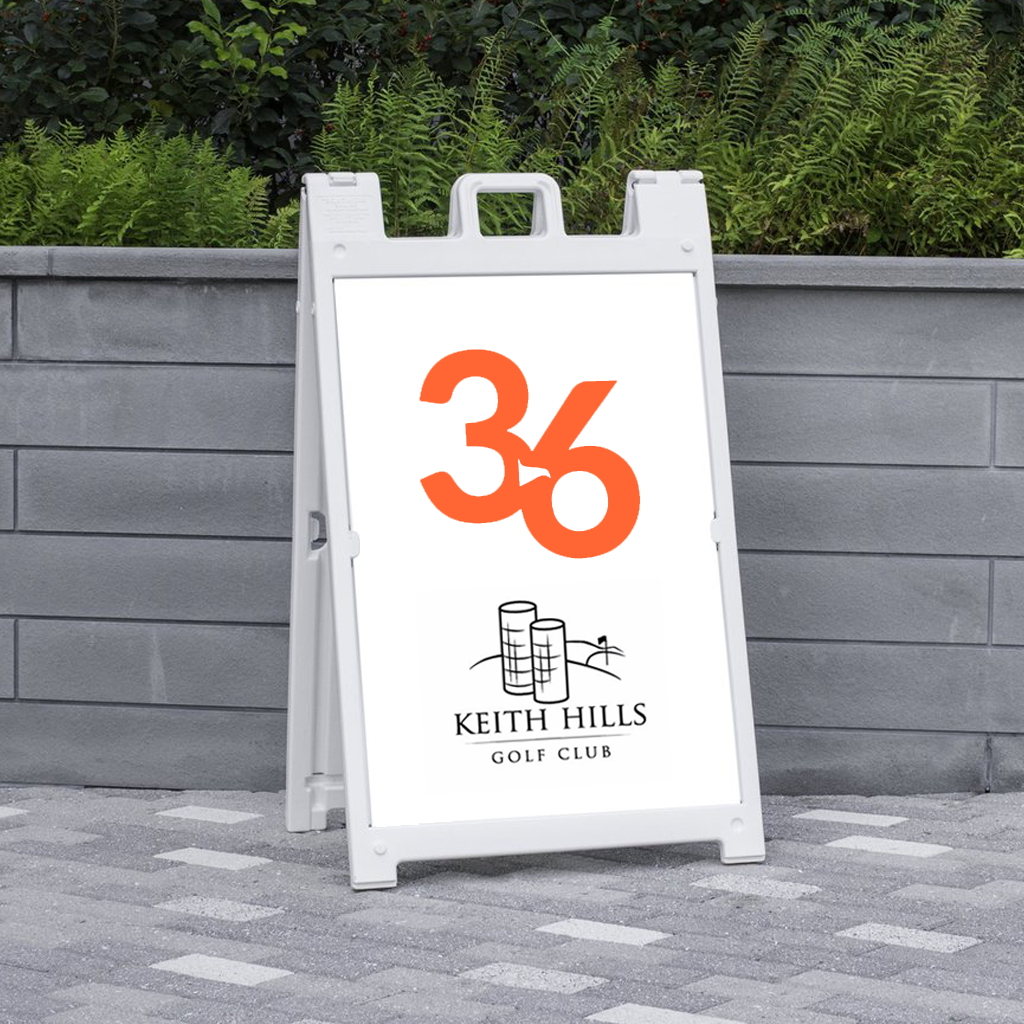 A Frame Inserrt A-Frame Signs – Operation 36 Store