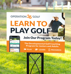 Learn To Play Golf Yard Signs