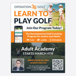 Adult Academy Flyer - 1/4 Page