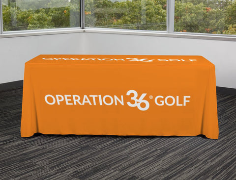 Operation 36 Golf Tablecloth - 6 ft.
